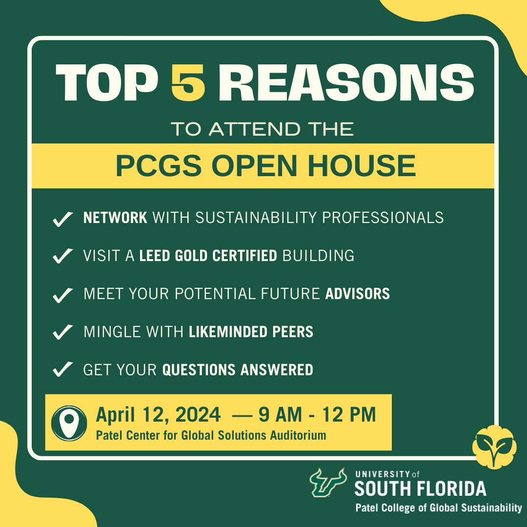 Patel College of Global Sustainability tweet media