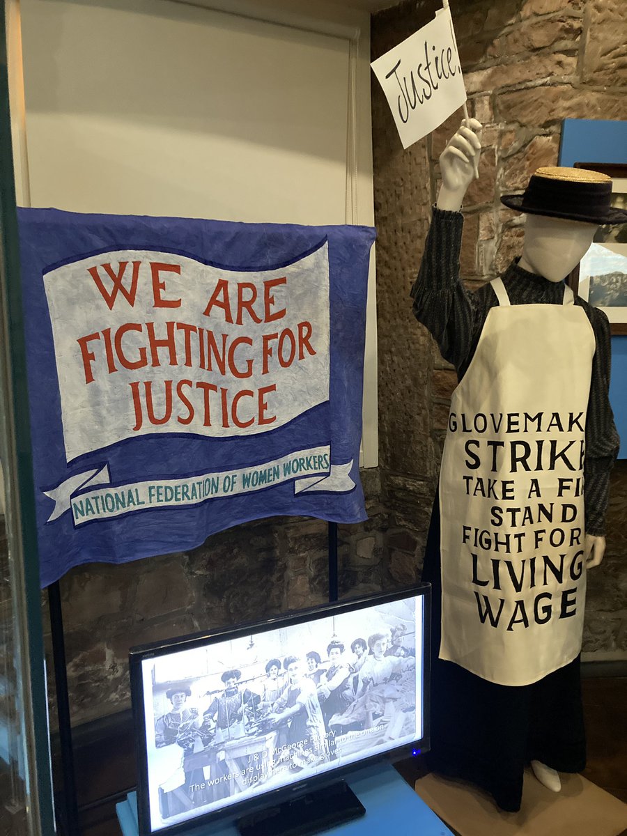 Two openings in one evening! Museum exhibits for @DumGalMuseums latest display, Fighting for Justice in Dumfries. #alwayshandpaint
