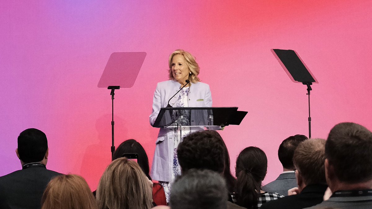 Adam Selipsky (@aselipsky) on Twitter photo Honored to host <a href="/FLOTUS/">First Lady Melania Trump</a> Jill Biden at #IMAGINEnonprofit this week to celebrate the incredible work of nonprofits using <a href="/awscloud/">Amazon Web Services</a>.
More than 600 nonprofit leaders gathered to share how data and technology can help drive innovation and deliver positive impact in areas ranging Honored to host <a href="/FLOTUS/">First Lady Melania Trump</a> Jill Biden at #IMAGINEnonprofit this week to celebrate the incredible work of nonprofits using <a href="/awscloud/">Amazon Web Services</a>.
More than 600 nonprofit leaders gathered to share how data and technology can help drive innovation and deliver positive impact in areas ranging