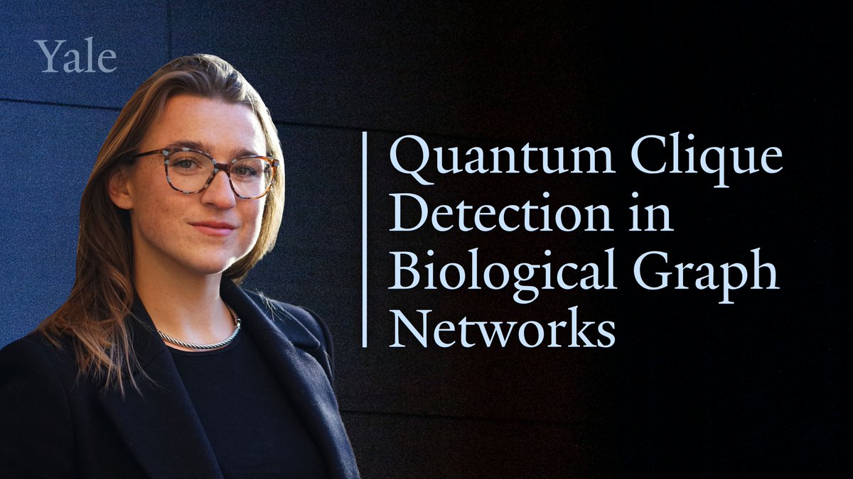 YaleBIDS's tweet image. Watch now! ⏯️ You can watch hours of videos on medical #AI on our YouTube channel, including this presentation by @YaleCBB PhD candidate Sarah Dudgeon. ➡️ youtu.be/kxKxSjCVwuQ
#QuantumComputing #QuantumAlgorithms #ArtificialIntelligence