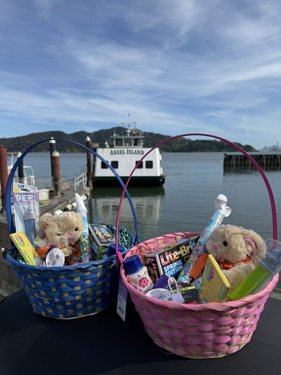 Ride with us on Sunday 3/31 for an egg hunt on the boat! 🐰🦄🐣We’ve got prizes for finding the golden egg 🥳 An awesome goodie basket and parents get a gift certificate for a free Sunset Cruise for two! ☺️ #springhasarrived #egghunt #ferryride #angelislandferry #happyspring