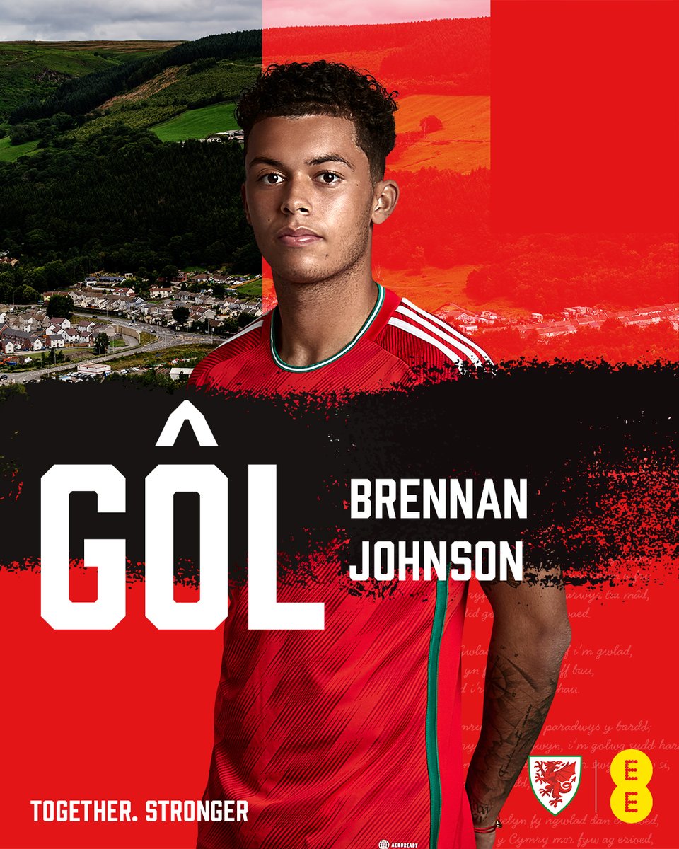 ⏰ 47' | 🏴󠁧󠁢󠁷󠁬󠁳󠁿 3-1 🇫🇮 GÔÔÔÔÔÔÔÔÔÔÔÔÔL! BJ 🏹 💻 fawales.co/CYMFIN #TogetherStronger