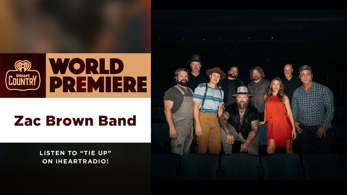 I'll be tied up listening to this new @zacbrownband single all day! 🔥🤠 Listen to 'Tie Up' now: ihr.fm/iHeartCountryX