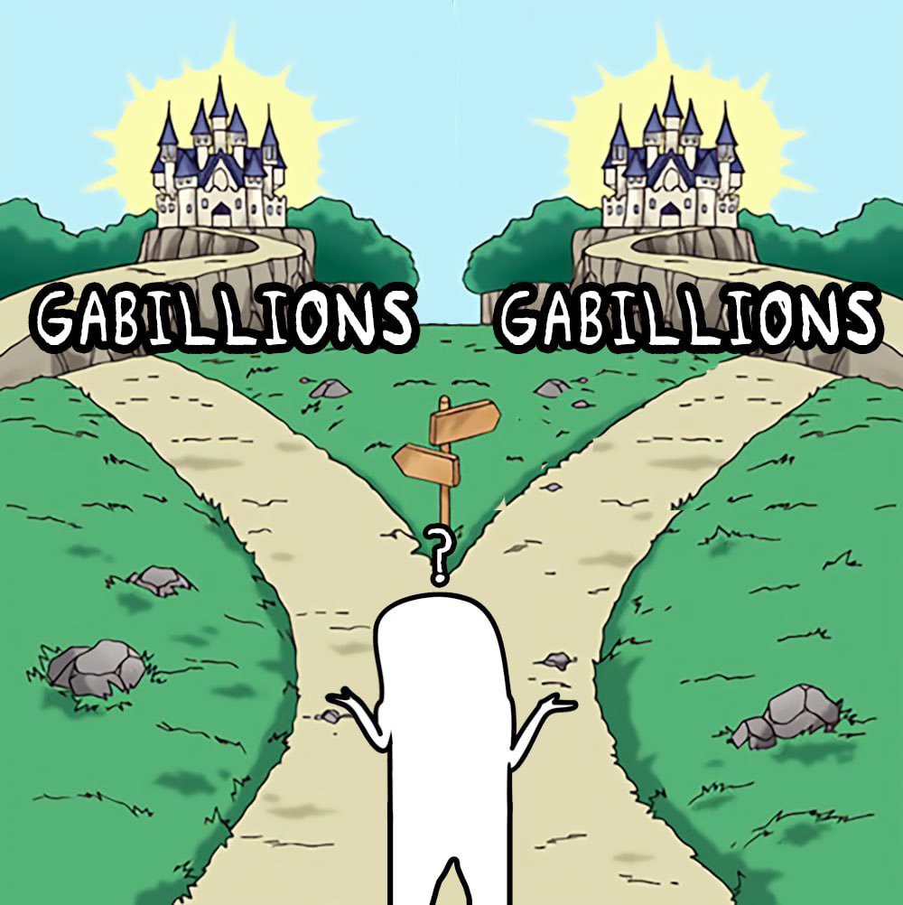 idkdontbuy's tweet photo. there is only one way to know.. 
and that is to join our spaces.

19:30 EST idk, be there or be a bozo.

#Gabillions https://t.co/7jB7Kwmgao