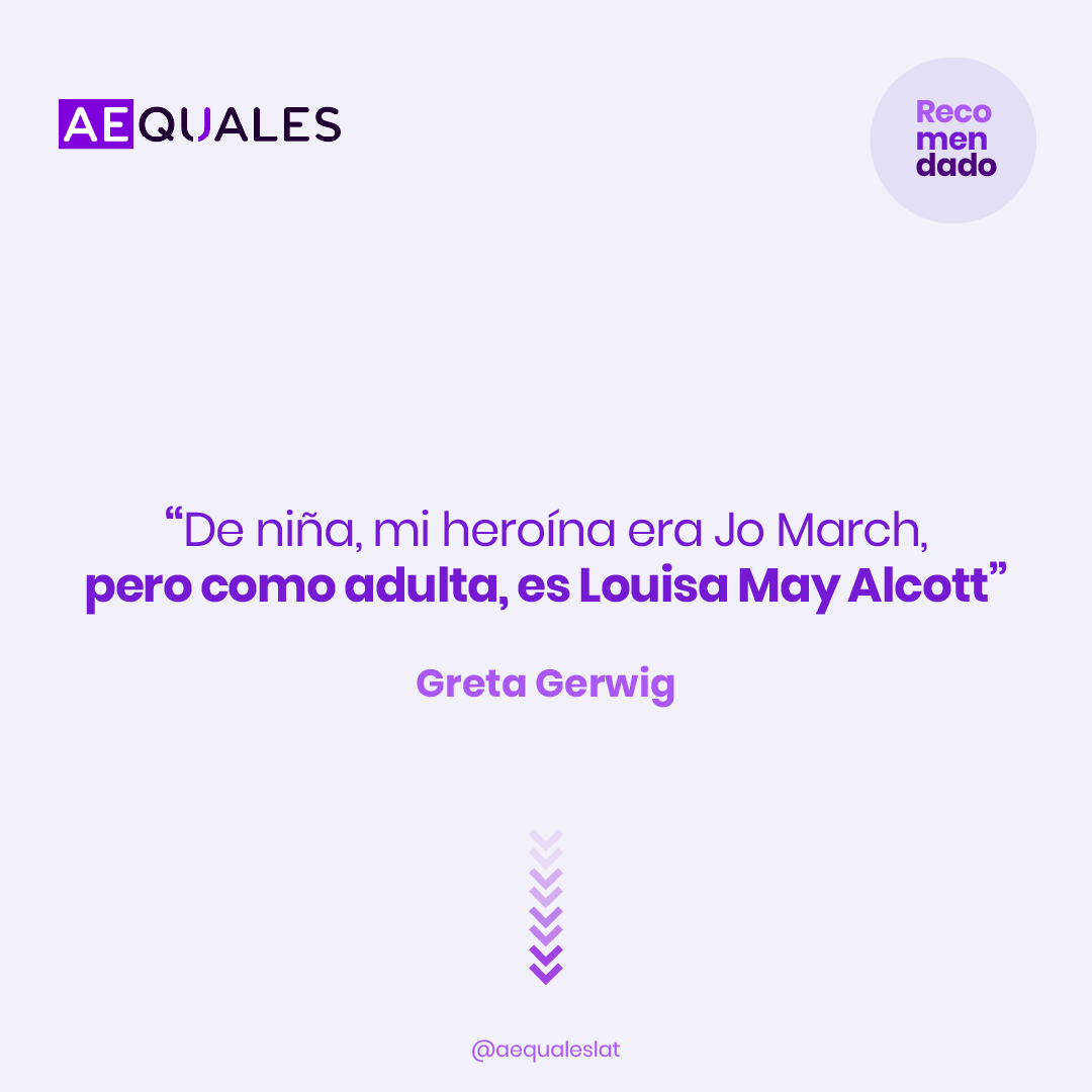 aequaleslat's tweet photo. Hoy en #RecomendadosAequales acércate a la historia de Louisa May Alcott 💜 https://t.co/pfthenEQtz