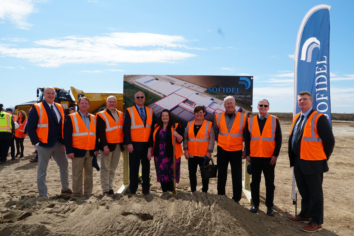 P3Progress's tweet image. Very exciting day for Sofidel and Pickaway County! Today we celebrated the groundbreaking for Sofidel's expansion which includes a $185 million dollar investment and the creation of 100 additional jobs. Congratulations, @Sofidelsharing !