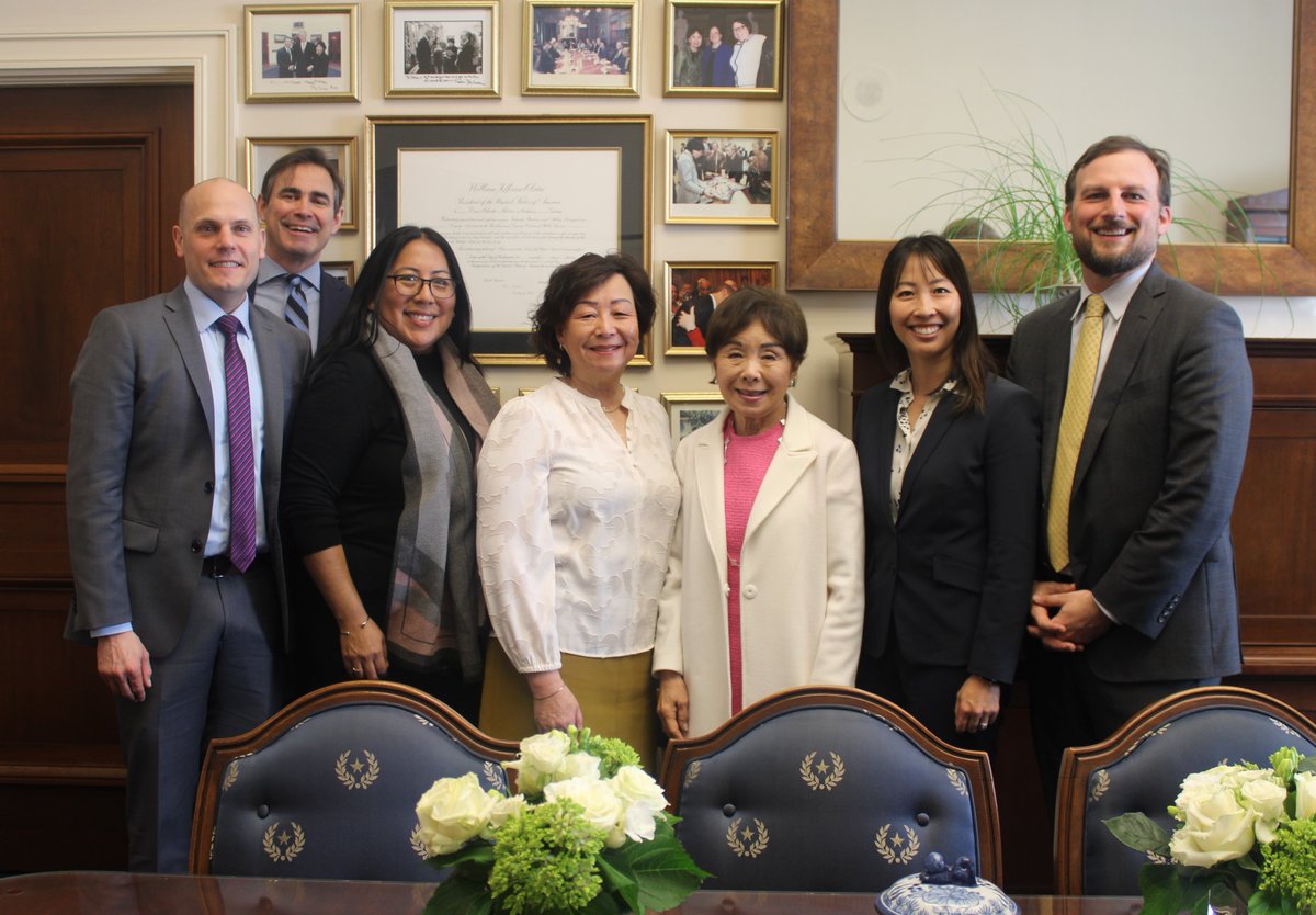 Delighted to meet with @DorisMatsui as part of the @340BHealth Hill Day! Thank you for introducing the 340B PATIENTS Act to protect the 340B program and the ability of safety net hospitals and other health care providers to serve our most vulnerable patients. #Protect340B #UCinDC