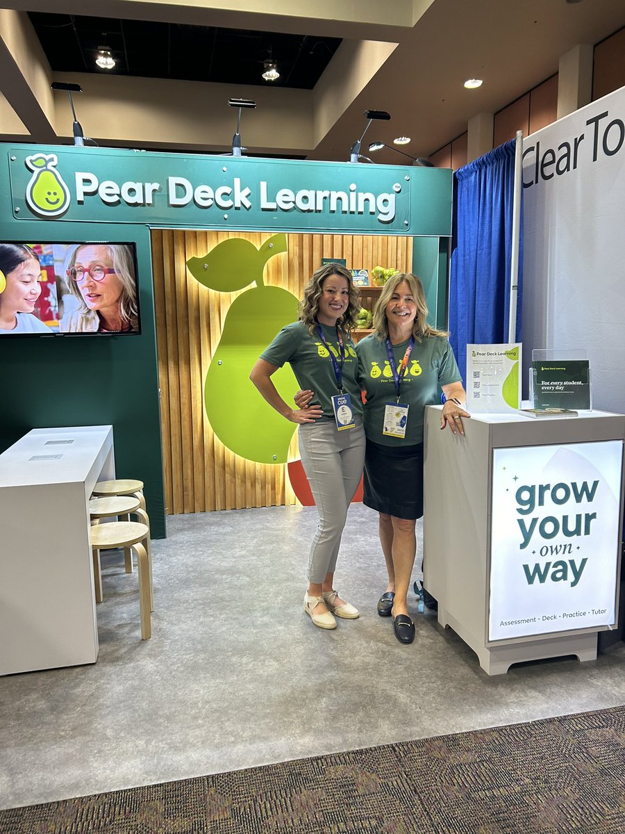 If you are at #cue2024 come see @PearDeck in Booth 903!