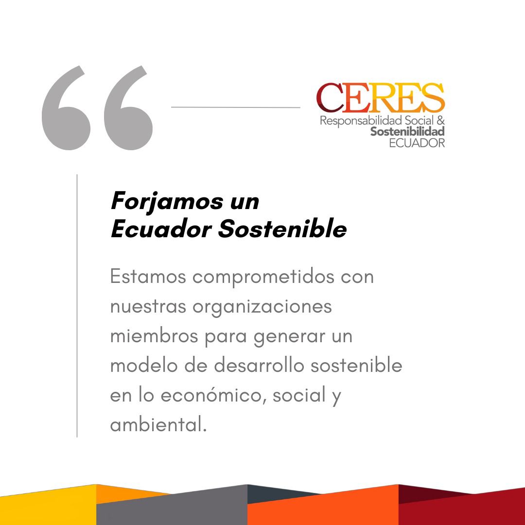 ceres_ecuador's tweet photo. 🔴 Conoce más en  https://t.co/0OIwOyMQC7 
#EcuadorSostenible #RSE #MiembrosCeres

@ceres_ecuador https://t.co/qb8xFZKsg1