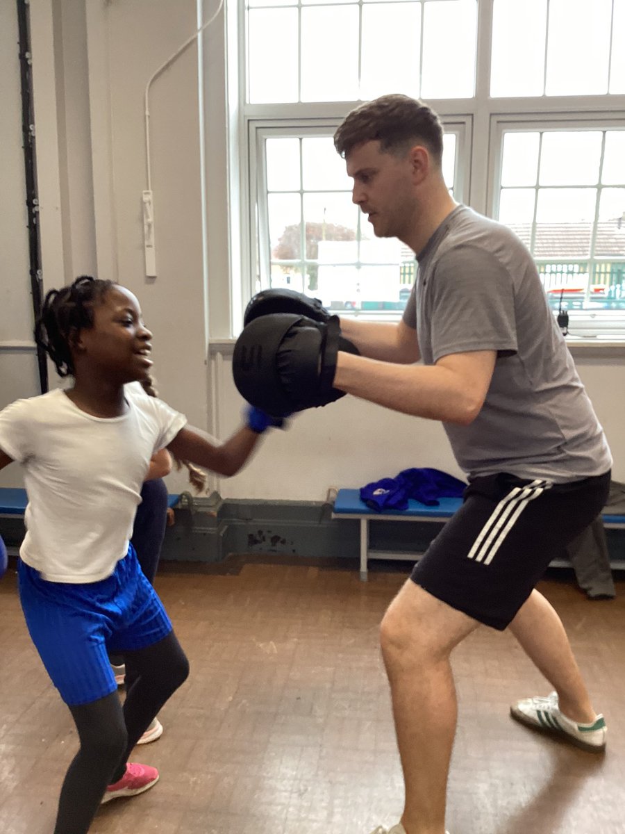 WyndhamYear5's tweet photo. What a GREAT day we have had! We had our Boxercise class today to celebrate #FitnessWeek. We had lots of fun and definitely felt our heart rate increasing throughout the session! @satrust_ @WCSQM @PEWyndham https://t.co/olpkFv5gZh