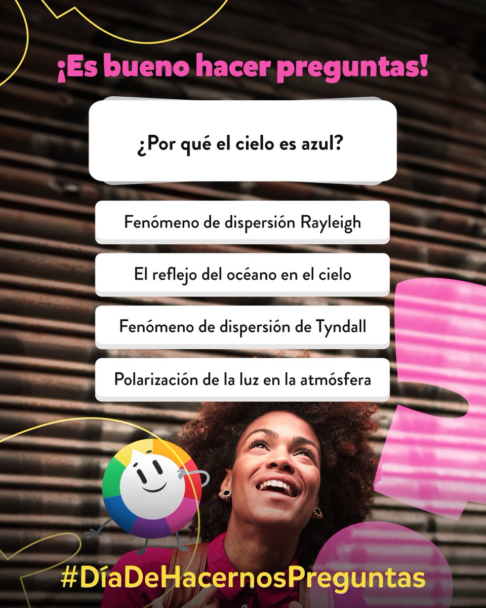 Preguntados's tweet photo. ¡Seguimos celebrando el Día de Hacernos Preguntas! Porque no hay preguntas absurdas, sólo oportunidades de aprender algo nuevo 🧠 Y todos alguna vez nos hicimos esta pregunta pero... ¿quién sabe la respuesta? 🤔 #Preguntados https://t.co/xAnvyttA4G