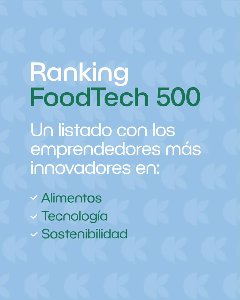 🔥 ¡Estamos en el puesto #234 del @forwardfooding 500, el ranking de los emprendedores más talentosos del mundo en innovación en alimentos, tecnología y #sostenibilidad! 🥳🍍 Es un honor haber sido seleccionados entre +1.500 postulantes de +50 países. ¡Gracias! 🙌 #FoodTech500