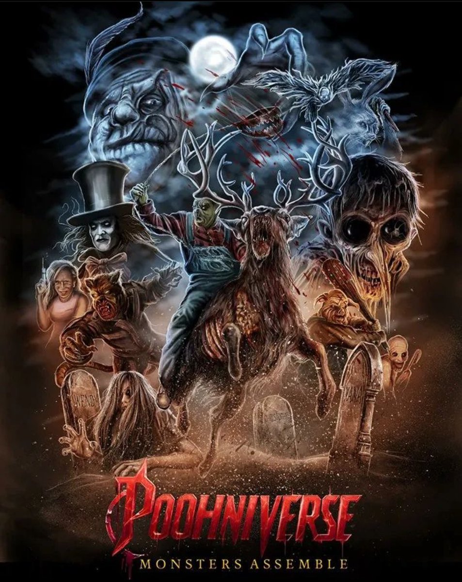 PsyJester99's tweet photo. This has to be so CRAZY !!! & I love it, like COME ON #horror is wild !!!
#winnithepooh #poohniverse #winnithepoobloodandhoney https://t.co/IdUolNIDwg