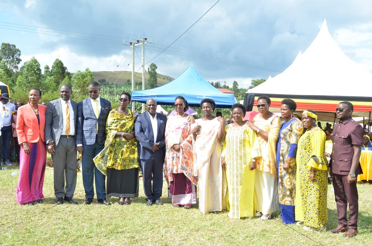 Today, I represented the First Lady, Janet Kataaha Museveni at the commemoration of International Women's Day in Kizinga, Ntungamo District. At the event themed; “Accelerating Gender Equality through Women's Economic Empowerment,” I also launched the launch of the construction of…