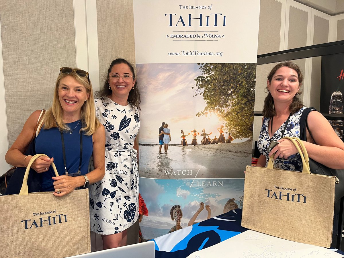 CaroBrunel's tweet photo. Delighted to recently attend the Travel Associates Luxury Showcase on behalf of our client #TahitiTourisme. With over 50 travel agencies nationwide, Travel Associates, the luxury branch of Flight Centre, stands as one of the leaders in the Australian #luxury #tourism industry. https://t.co/iFJEBxfEtr