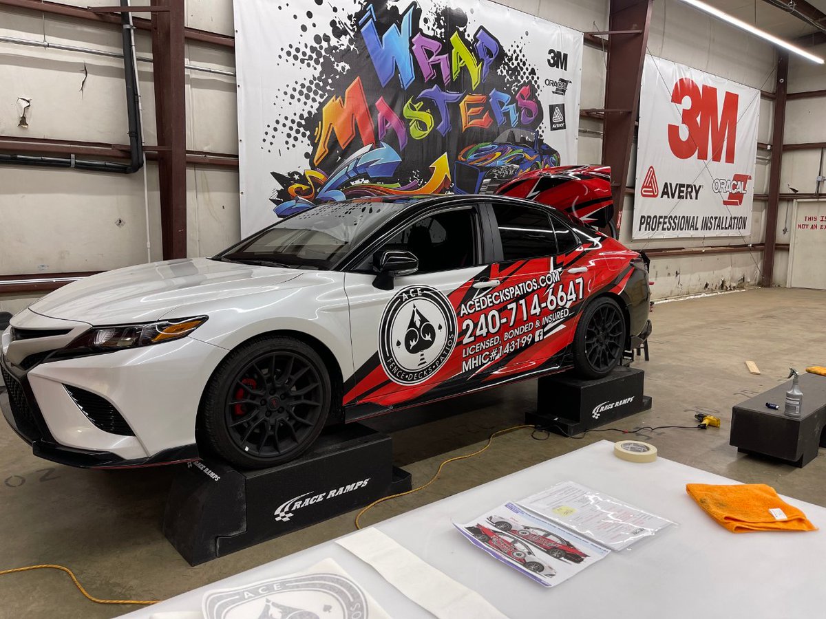 EmpireGraphics's tweet photo. Throwback to this beautiful wrap done for Ace Fence, Decks &amp; Patio 🎨. Always a pleasure working with these guys. https://t.co/hsqv7HtqkF
