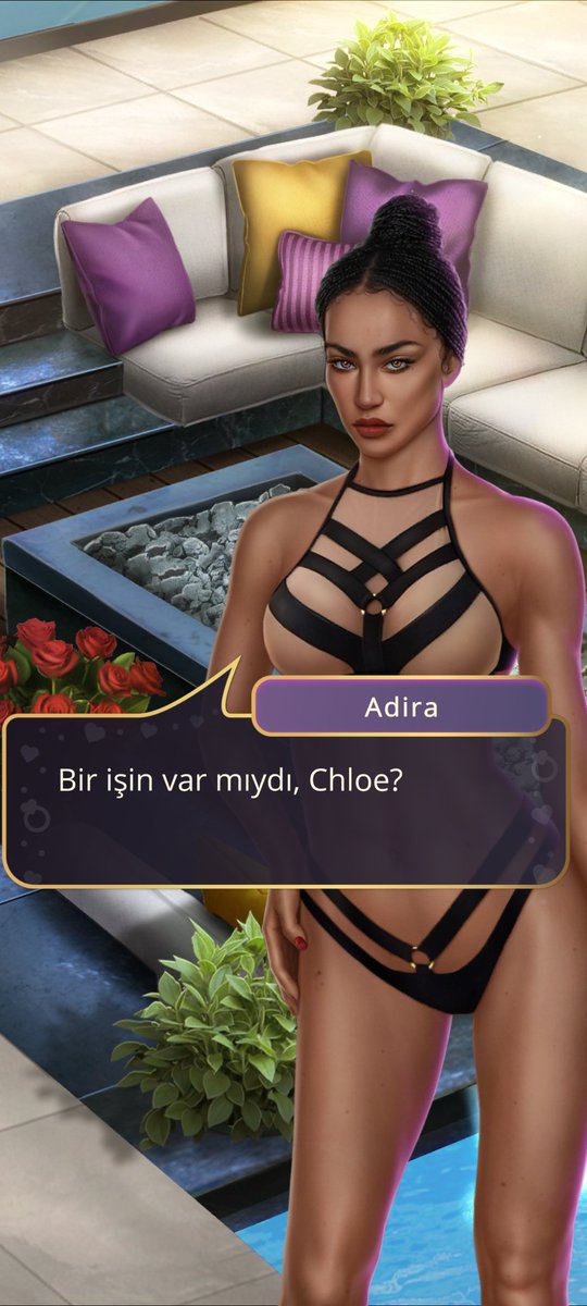 Abla giyebileceğin başka bikini yok muydu odaklanamıyorum oynarken mk acı lan bana