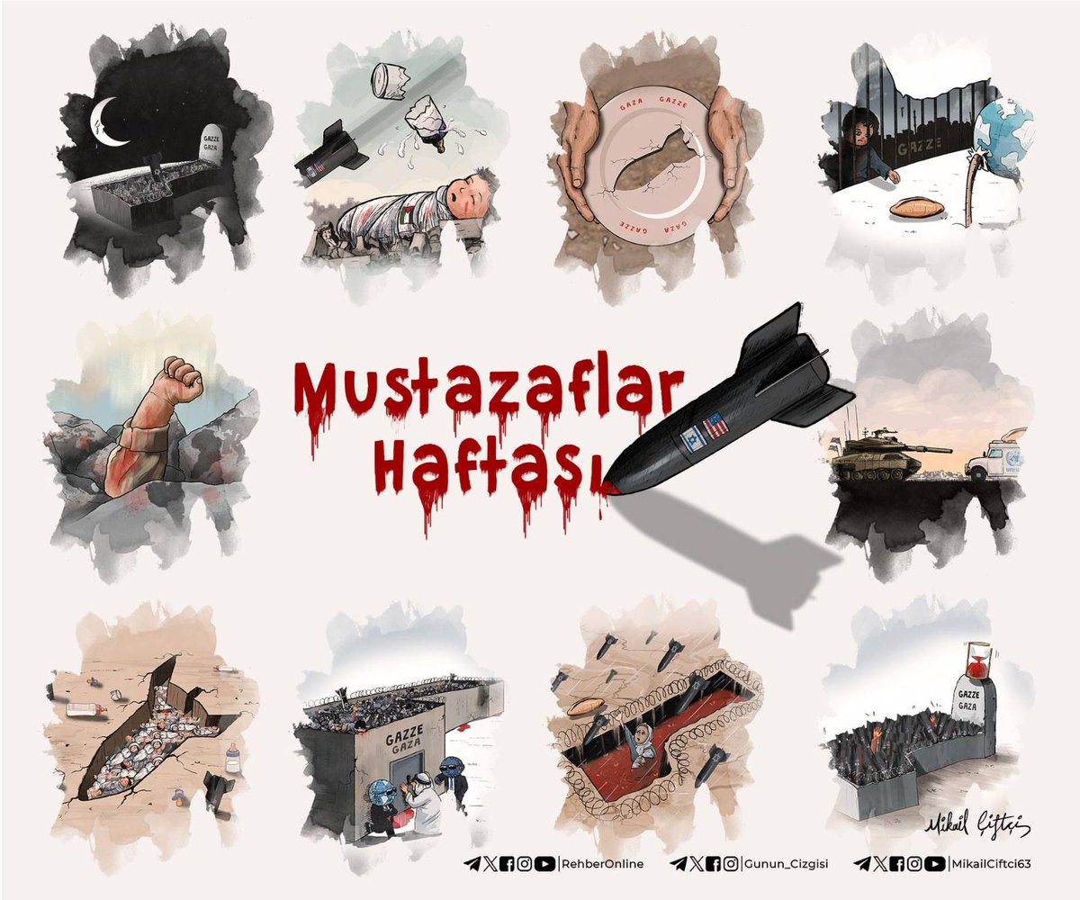 16- 23 Mart
Mustazaflar Haftası 
#GazaHolocaust #gaza #freepalestine #gazze #GazzeDirenişi #Refah #GazaMassacre #Palestine #ramadanmubarak #GazaStarving #RafahUnderAttack #Rafah #hunger #gazzedeaçlık #Ramazan #ramadan