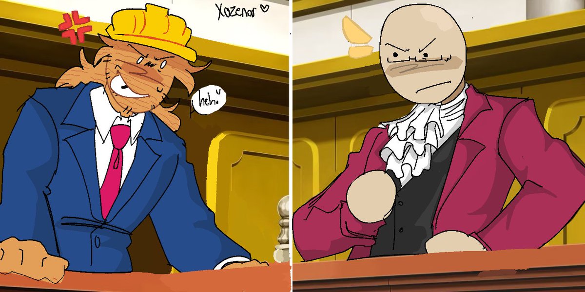 Hey guys phoenix wright ace attorney wallmark #regretavatorfanart #Regretevator #phoenixwright #milesedgeworth #wallmark #wallterregretevator #mannequinmark