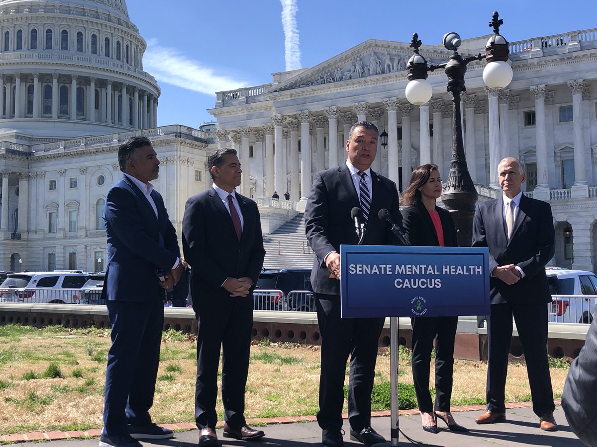 Thank you to the bipartisan Senate Mental Health Caucus (@SenAlexPadilla, @RepCardenas, @SenThomTillis, @JRosenworcelFCC & @SecBecerra) for leading efforts with the @FCC to ensure @988Lifeline callers are connected to the nearest crisis center. Learn more: bit.ly/3x3Lqkr