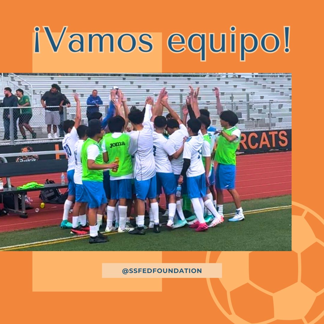 ssfedfoundation's tweet photo. Para crear un camino para que los estudiantes estudiantes de inglés (EL) trabajen para unirse a los equipos deportivos escolares, la  fundación educativa  de SSF financió completamente la formación de un equipo de la Escuela Secundaria del Sur de San Francisco para unirse a (1/4) https://t.co/l95HeW3DhS
