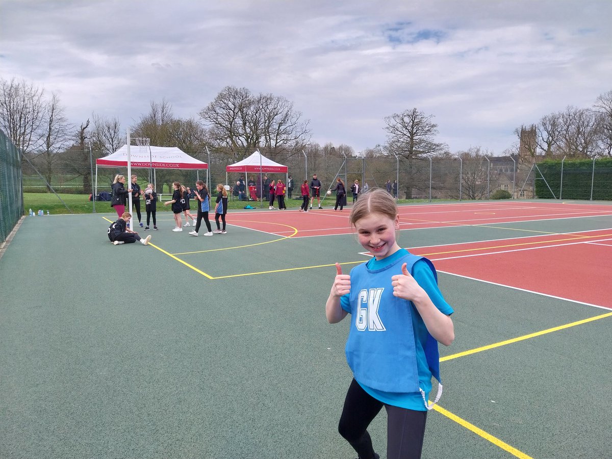 Today we're <a href="/downsideschool/">Downside School</a> for the MSN Netball Tournament.  #adventurous #unique