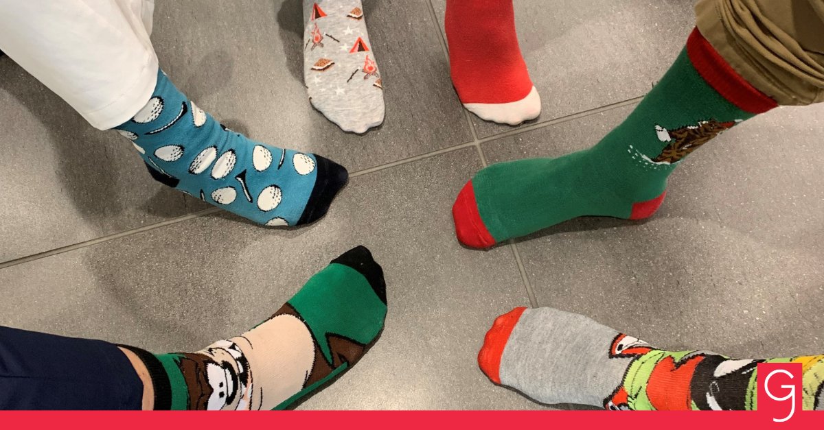 We love to participate in Crazy Sock Day each year! This event is held annually on March 21 to promote Down Syndrome Awareness Day. #WDSD2024 #CrazySockDay #LotsOfSocks #EndTheStereotypes #DownSyndromeAwareness