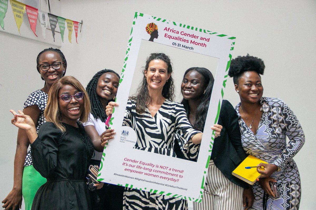 A highlight of my day: @UKinGhana’s speed networking session. An uplifting hour, as women connected, supported & learned from each other. We are investing in women, building a more inclusive workplace where everyone thrives. #AfricaGenderAndEqualitiesMonth #InvestingInWomen