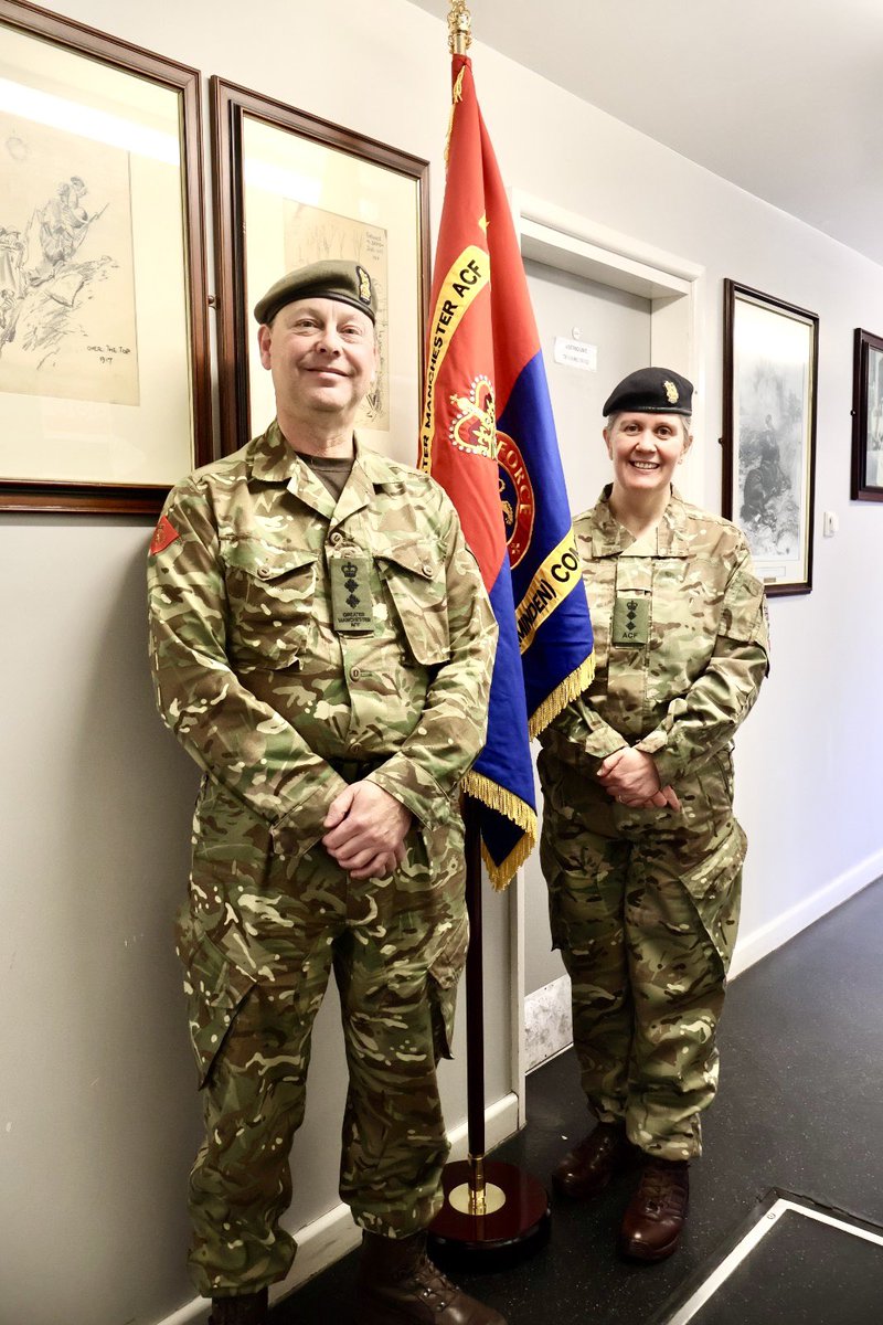 The Army Cadets #BigListen promotes open communication & teamwork. Former Commandant Col Catherine Harrison, now NW Region Col Cadets, met with current Commandant Col Paul Smilie on March 16th. 'Great to see you, ma’am!' For more ⬇️ facebook.com/share/5YeT3eJy… #TeamNW #Listen