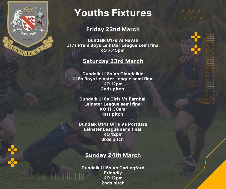 What's going on in the Mill Road this weekend? Full list of Youth Fixtures for this weekend ⚫⚪