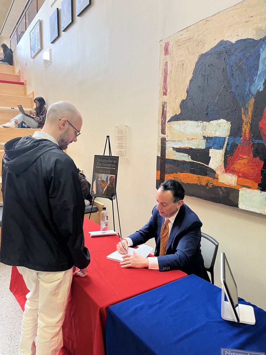 Thanks to our @AU_SIS and Center for Israel Studies community for turning out yesterday for the launch of @ZivGuy's book Netanyahu vs. The Generals! We had a great crowd for the discussion of civil-military relations in Israel and the decline of Netanyahu's 'Mr. Security' image.