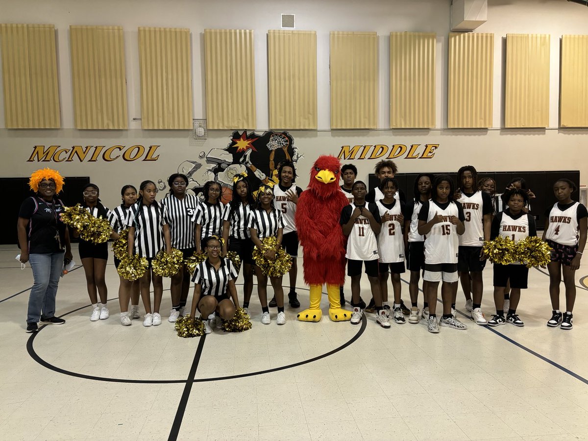 McNicolHawkLife's tweet photo. Staff reigns supreme! π Victory is ours in the annual staff vs. student basketball showdown. Hard-fought game, but we showed them who's boss! #StaffVsStudent #Winners π https://t.co/Tntd0Xg5eh