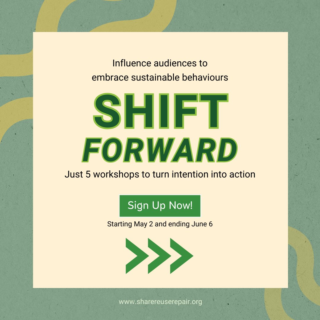 Influence your audience to embrace climate conscious behaviours. Register for the upcoming @SRRInitiative SHIFT Forward workshops here: bit.ly/shift-forward
<a href="/makewaytogether/">MakeWay</a>
