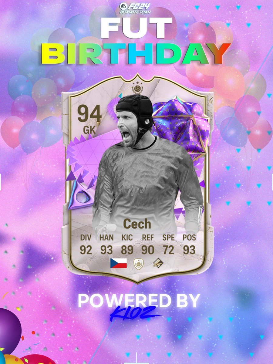 KZTradingg's tweet photo. This Cech Card Would Be Amazing 🎈
Bet Chelsea Fans Love This Design 🔥
#fc24 #eafc https://t.co/1QHUl40rIn