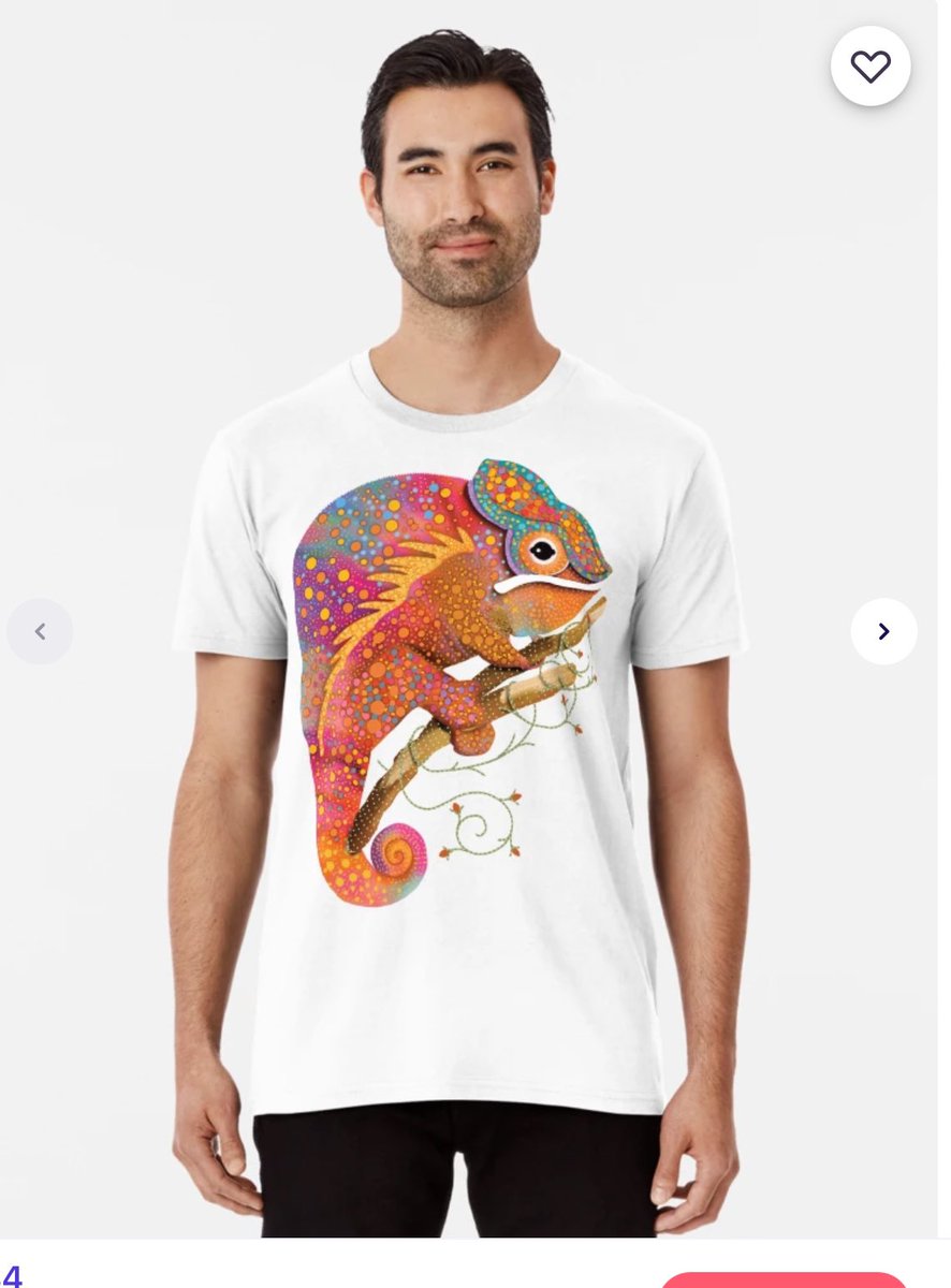 Thanks so much to someone in the US who ordered a classic #Chameleon TShirt (pictured is the Premium TShirt). Many styles and colours (including children’s tshirts and onesies) available here redbubble.com/shop/ap/735663… #RBandME