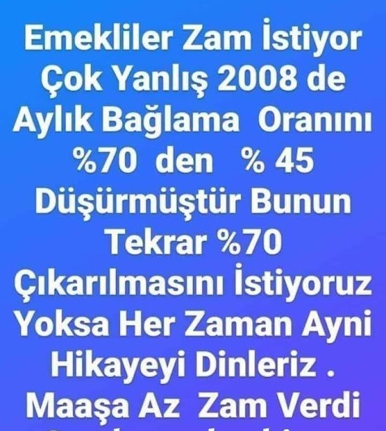 #31MartHesapGünü Bankanın vereceği promosyon sadece bir kereye mahsus.Emekli geçici bir çözüm değil  kalıcı bir çözümden yana ki : Yaşayabilecek bir maaş istiyor.Emekliler seçimden önce zam bekliyor.Benzin ve Mazota bir zam daha geldi.Herşeye zam demektir.