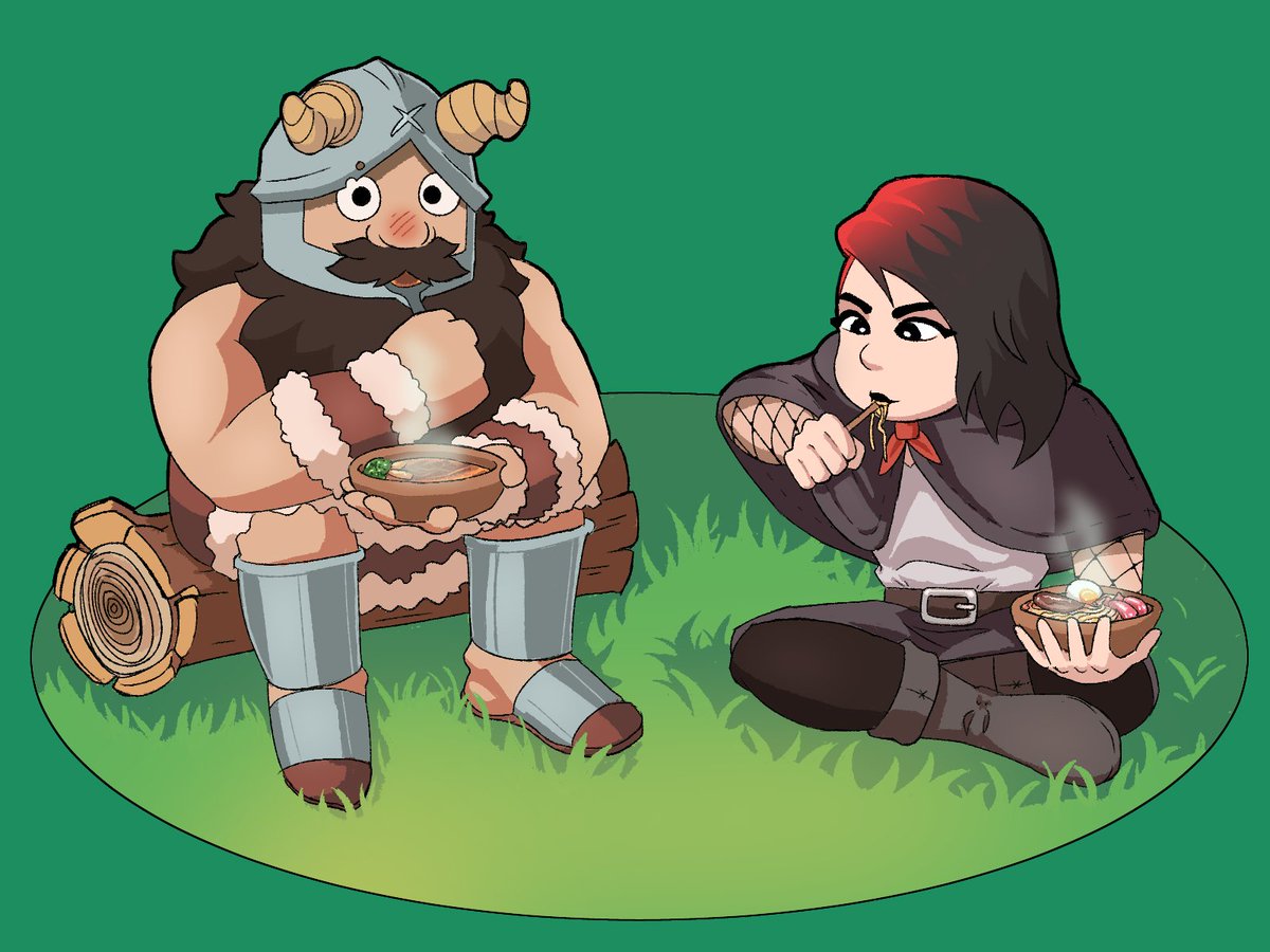 lil dungeon meshi commish i did for <a href="/Rin_Vixen/">RIN</a> :]