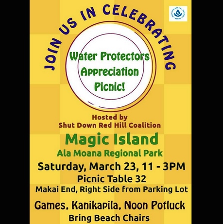 CELEBRATE WATER PROTECTORS THIS SATURDAY - FreeHawaii.Info

#ShutDownRedHill #OlaIKaWai #WaterIsLife #PeopleOverPoisons #FreeHawaii #HawaiianKingdom