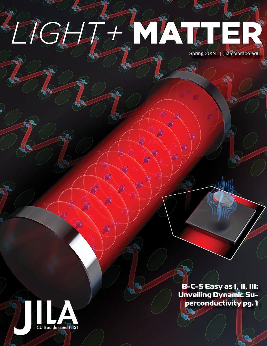 Our newest issue of 'Light & Matter' is here! Get caught up on all of our latest research, news, and more! jila.colorado.edu/publications/j…