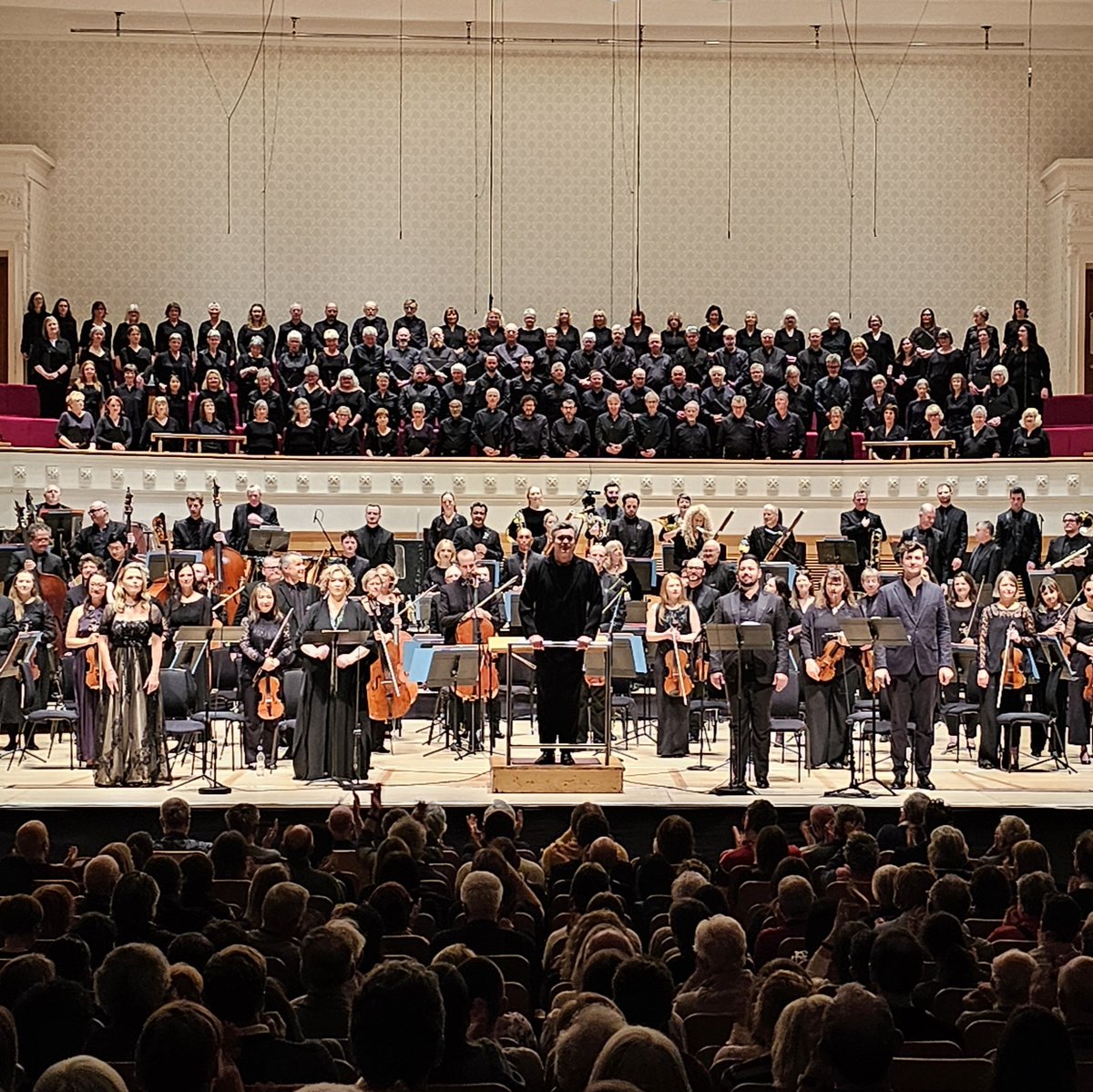 WOW 🤩 What an EPIC evening!

Verdi's 'Requiem' performed by the phenomenal Edinburgh Festival Chorus <a href="/edintfest/">Edinburgh International Festival</a> and a stellar line-up of soloists, under the baton of Ryan Wigglesworth. Simply awe-inspiring.

Next stop, Edinburgh's Usher Hall this Sunday, 3pm 💥