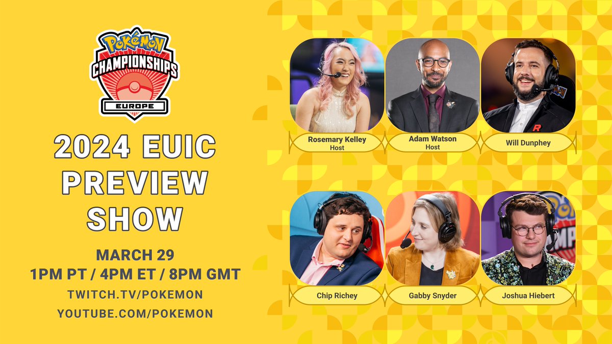 Get ready for our first-ever EUIC Preview Show! ✨ Submit your burning questions leading up to the broadcast using the hashtag #EUIC24Preview for a chance to get featured live on stream 📺