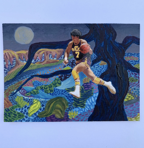ProjectCurrency's tweet photo. Release Date: 12/10/2023
Initial TCP Market Value (at Release Date): $129.50
Raw Card Average Value: $1.00
Artwork Title: Bayou Maravich (PG)
Artist: Lombardi
Medium: Oil paint on authentic 2007 Topps Stadium Club Pete Maravich #99 (PG) https://t.co/7nWUMqGJr8