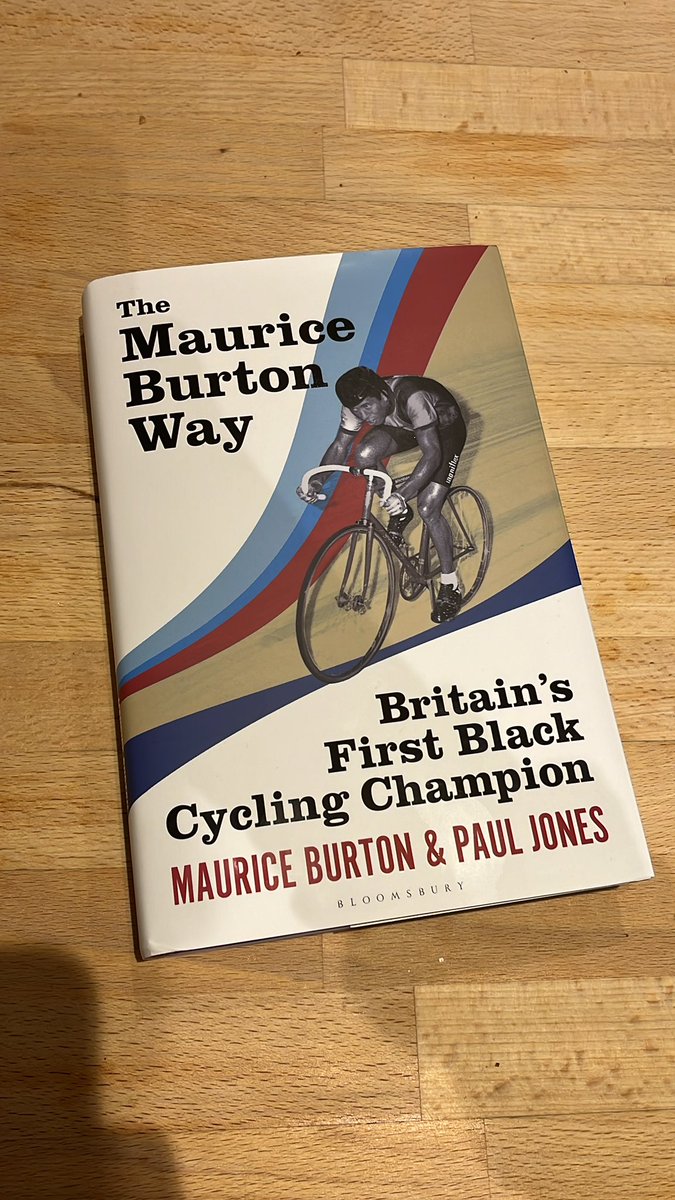 Maurice Burton: cycling legend. Simple as. Good time with @pj_bof, @blackpooltower and some old friends at the @HerneHillVel launch (?) celebrating this guaranteed banger.