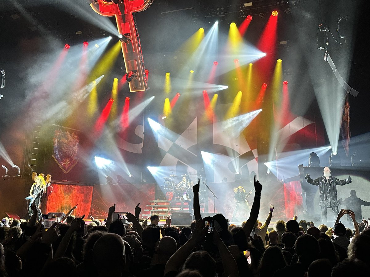 And now the headline act, gods of metal @judaspriest