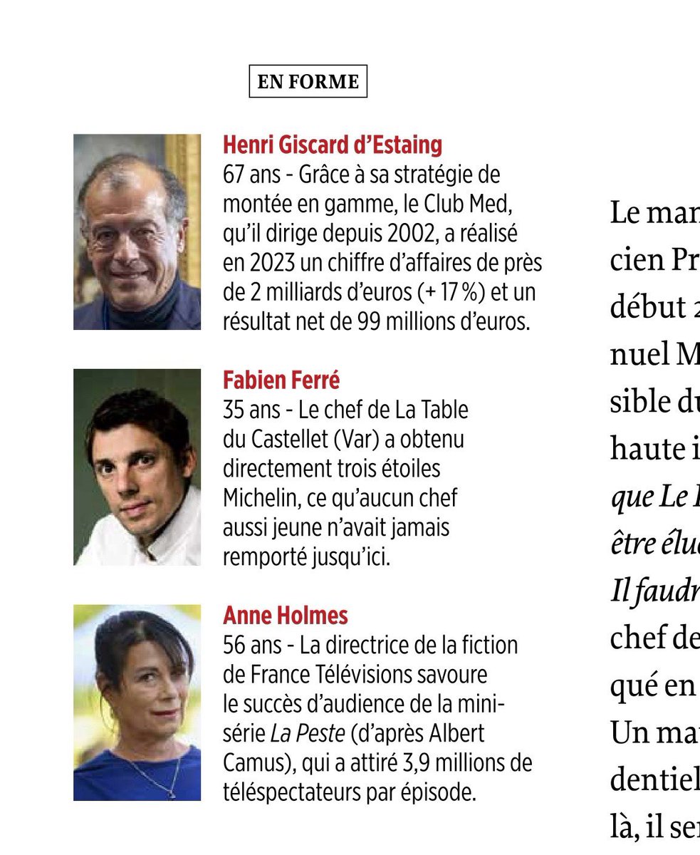 Bravo à la très talentueuse #AnneHolmes La fiction de @Francetele mise à l’honneur dans @LePoint @oubertalli @gernelle En pleine actu #festival #SeriesMania2024 @SeriesManiaPro