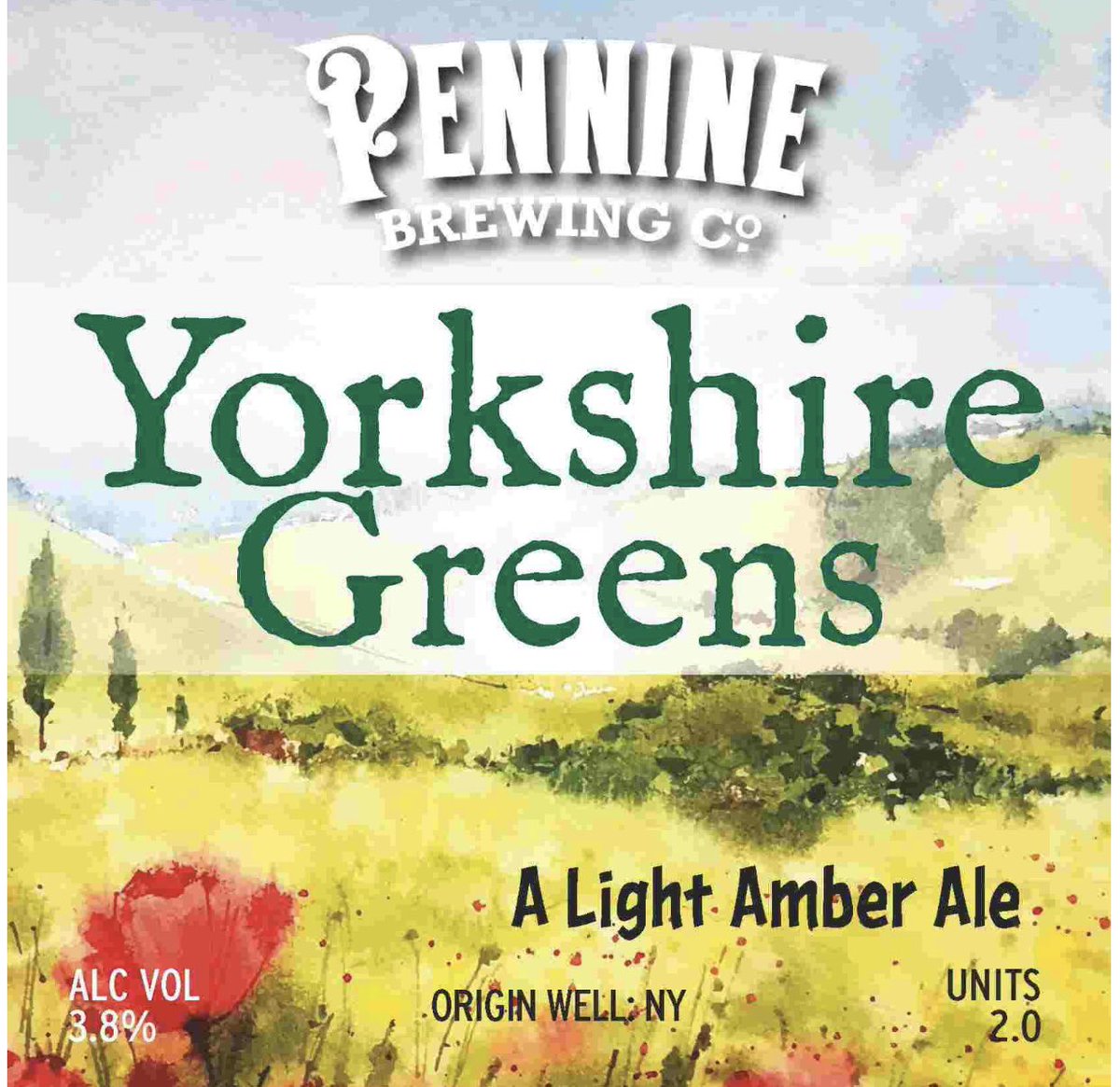 🌿YORKSHIRE GREENS🌿Have you managed to grab a pint or three of this lovely stuff?! You can find it in bottle all day long, but this is a taste sensation in cask 🍃AMBER ALE 3.8% Cheers! 🍻 #penninbrewingco #yorkshirebeer