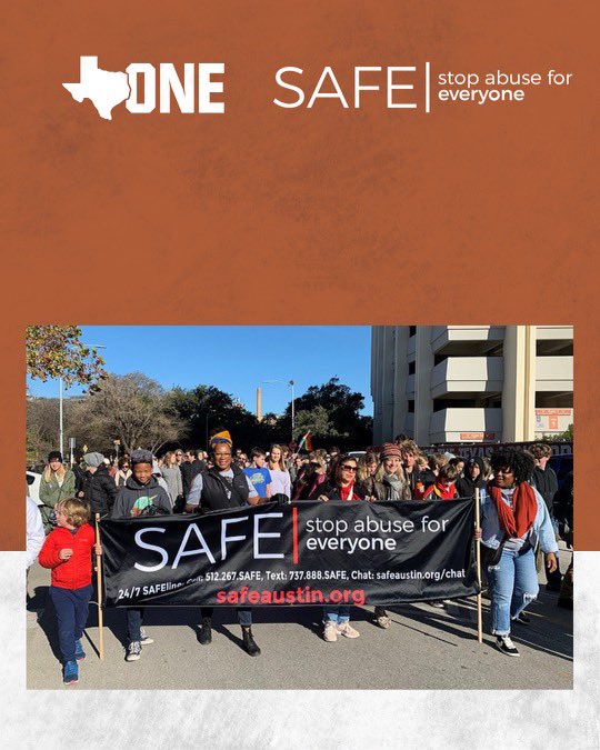 Proud to use my NIL to support @SafeATX aim of creating a safe, fulfilling place for everyone in our community. To support visit, bit.ly/SafeATX @TexasOneFund