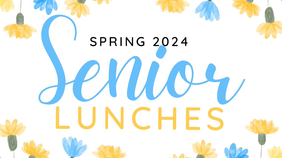 RealLifeMD's tweet image. Are you coming to Senior Lunches tomorrow??? From 12:00 - 12:45pm at Real Life Church in the Hope Cafe! See you there!!