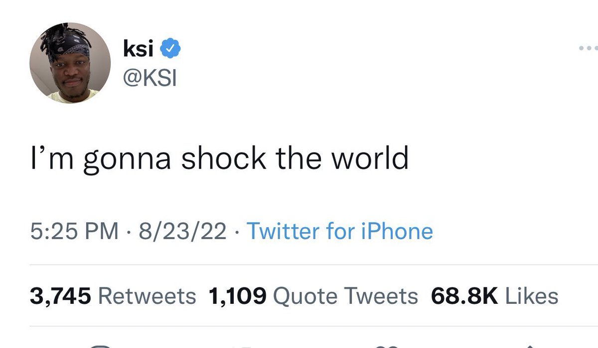 we did indeed, shock the world