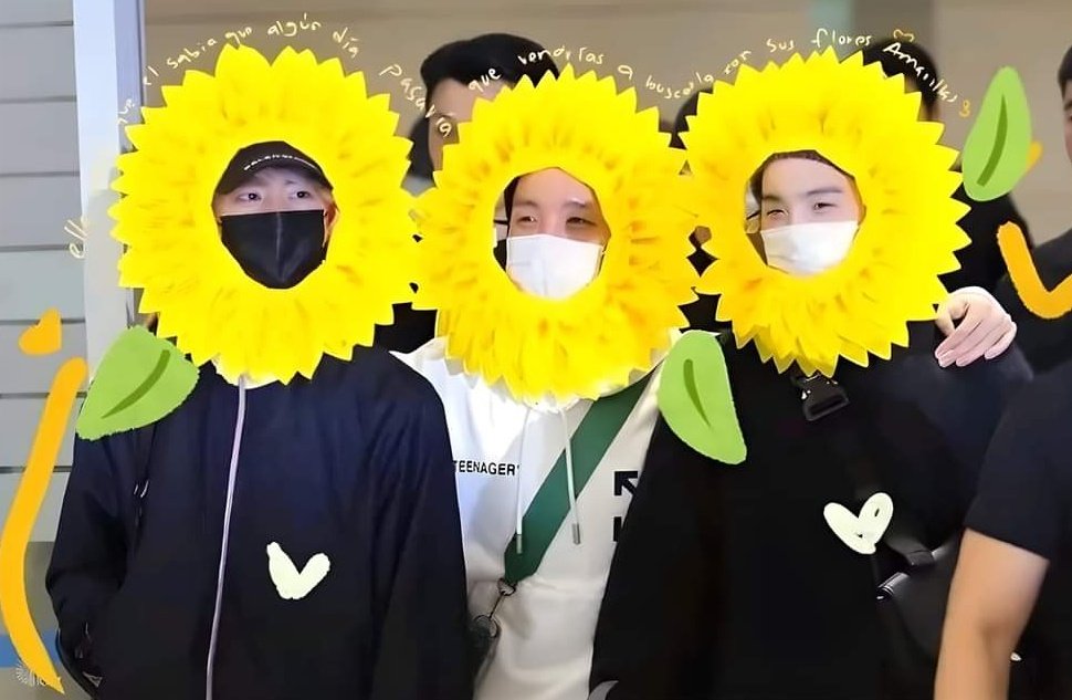 Las chicas no queremos sus flores amarillas Las chicas queremos ESTAS flores amarillas